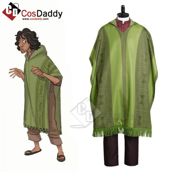 Adults Encanto Bruno Cosplay Costumes Halloween Br...