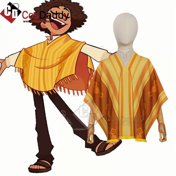 Kids Camilo Encanto Costume Camilo Madrigal Cloak Camilo Shirt Halloween Cosplay Outfit