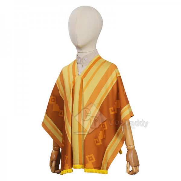 Kids Camilo Encanto Costume Camilo Madrigal Cloak Camilo Shirt Halloween Cosplay Outfit