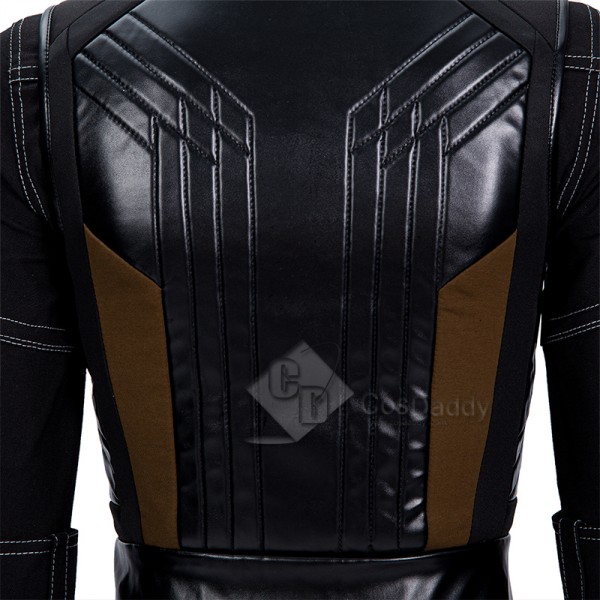 Black Widow And Hawkeye Yelena Belova Second Generation Cosplay Costume Black Suit