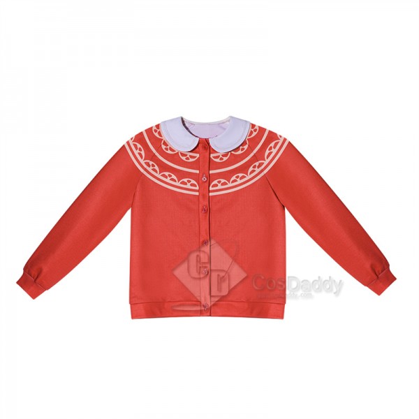 2022 Turning Red Mei Lee Cosplay Costume Children Kids Dress Suit