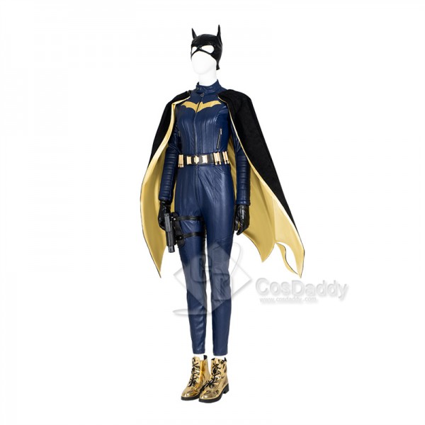 2022 Batgirl Barbara Gordon Cosplay Costume Superhero Supergirl Jumpsuit Halloween Carnival Suit