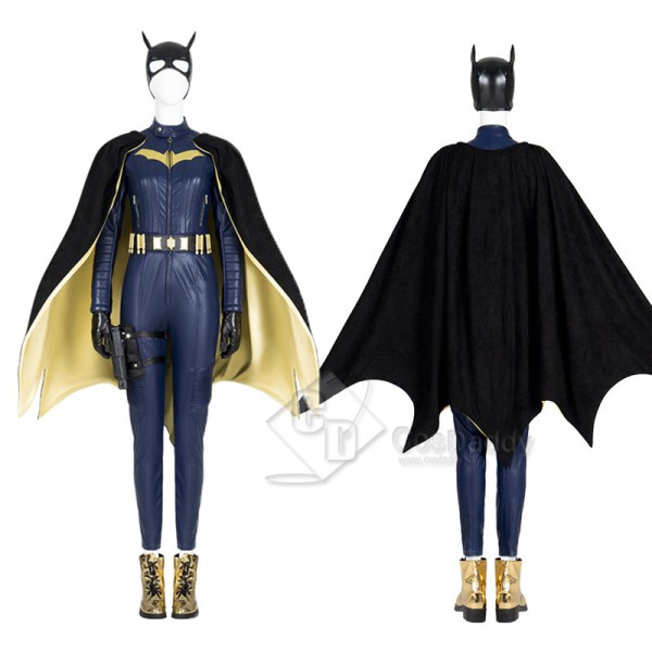 2022 Batgirl Barbara Gordon Cosplay Costume Superhero Supergirl Jumpsuit Halloween Carnival Suit