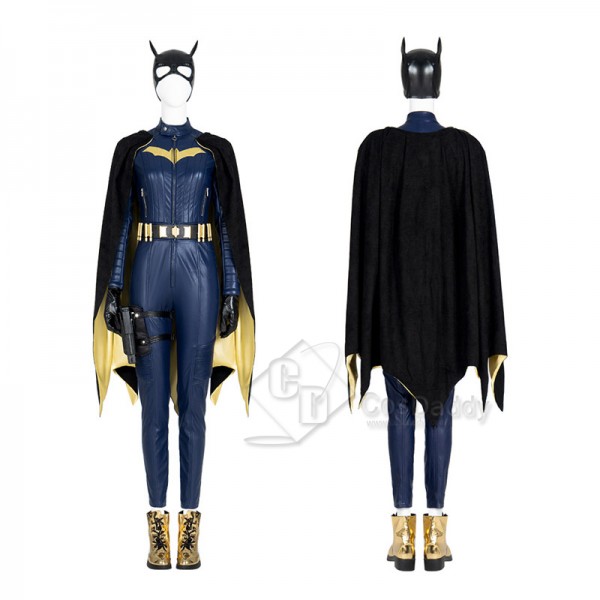 2022 Batgirl Barbara Gordon Cosplay Costume Superhero Supergirl Jumpsuit Halloween Carnival Suit