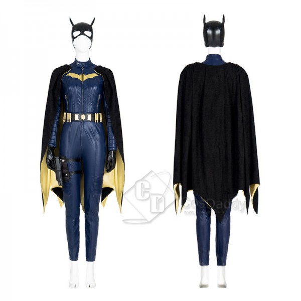 2022 Batgirl Barbara Gordon Cosplay Costume Superhero Supergirl Jumpsuit Halloween Carnival Suit