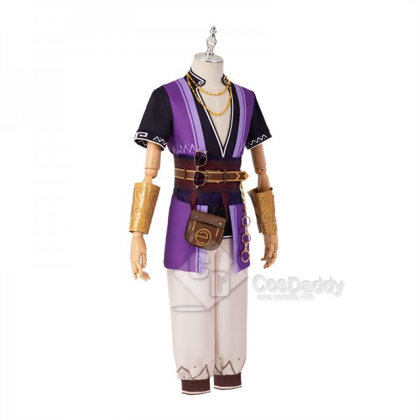Genshin Impact Liben Cosplay Costumes Gameplay Outfit Halloween Carnival Suit