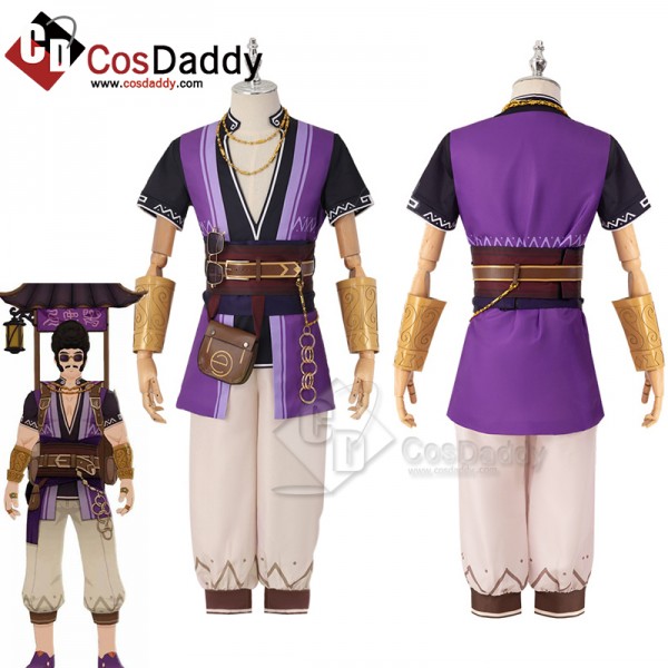 Genshin Impact Liben Cosplay Costumes Gameplay Outfit Halloween Carnival Suit