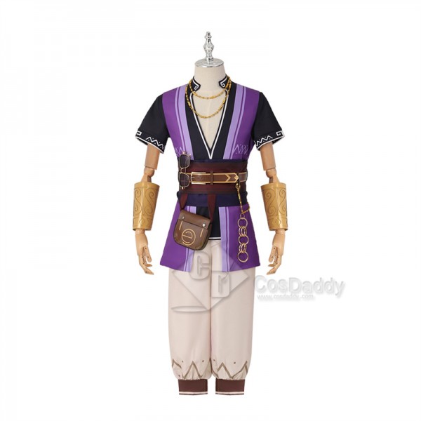 Genshin Impact Liben Cosplay Costumes Gameplay Outfit Halloween Carnival Suit