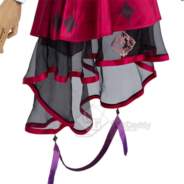 Virtual YouTuber hololiveGawr Gura Hyakumantenbara Salome VTuber Cosplay Costume Halloween Carnival Suit