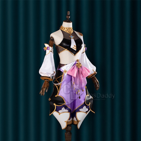 Gameplay Genshin Impact Dori Sangemah Bay Cosplay Costumes Halloween Carnival Suit