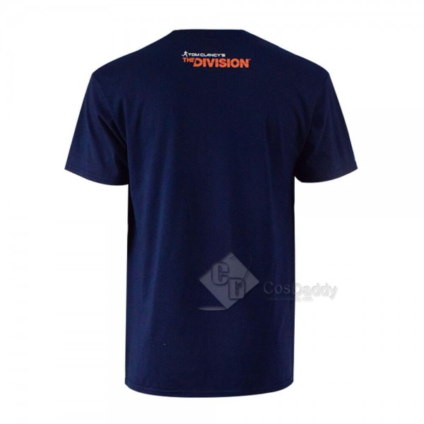 Cosdaddy Tom Clancy's The Division Shd T-shirts Blue Tee Adult