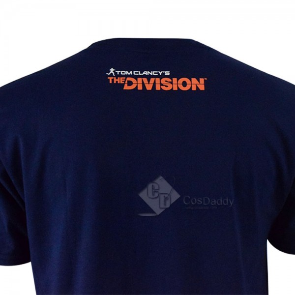 Cosdaddy Tom Clancy's The Division Shd T-shirts Blue Tee Adult