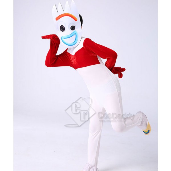 Disney Toy Story 4 Forky Costume Jumpsuit For Kids...