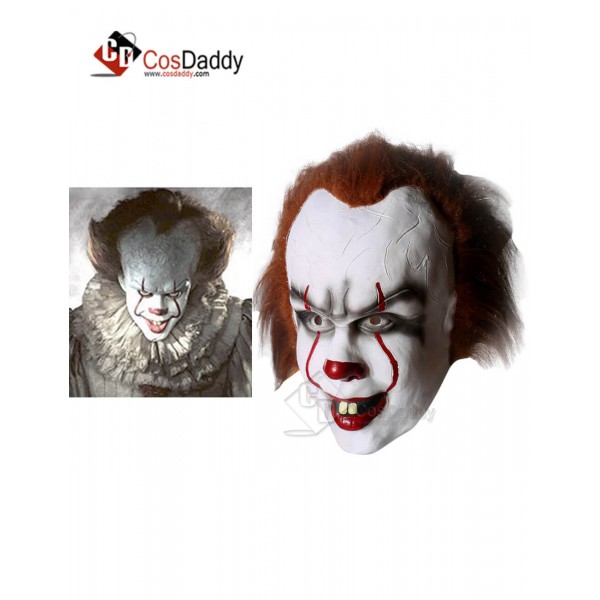 Stephen Edwin King IT the Losers Club Pennywise Clown Mask 2017