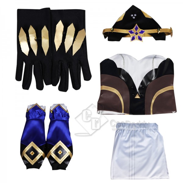 Anime Genshin Impact Sumeru Layla Cosplay Costume Halloween Party Suit