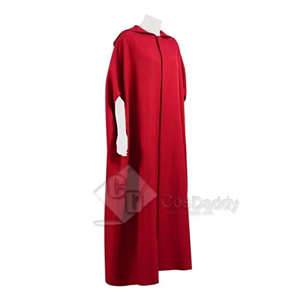 The Handmaid's Tale Halloween Party Women Handmaid Red Cape Dress Costume