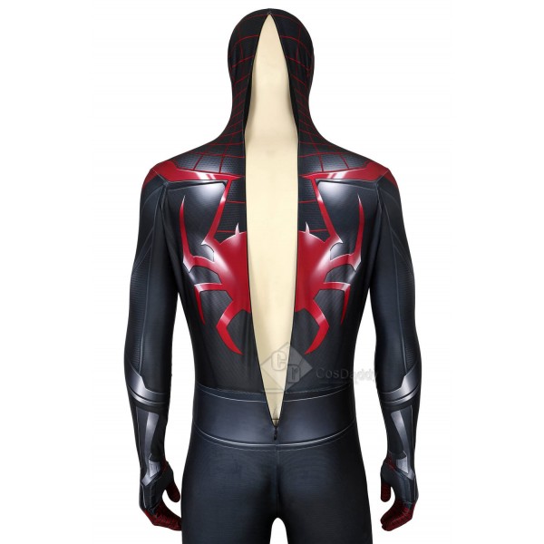 PS5 Spider-Man: Miles Morales Jumpsuit Bodysuit Cosplay Costume