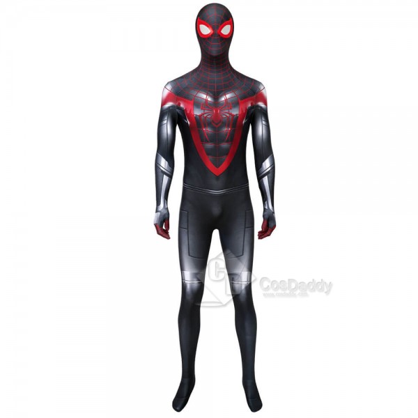 PS5 Spider-Man: Miles Morales Jumpsuit Bodysuit Cosplay Costume
