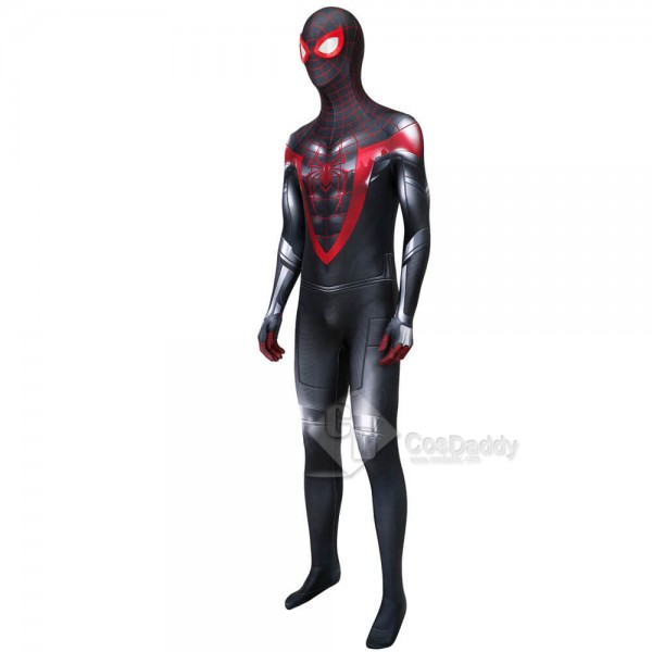 PS5 Spider-Man: Miles Morales Jumpsuit Bodysuit Cosplay Costume