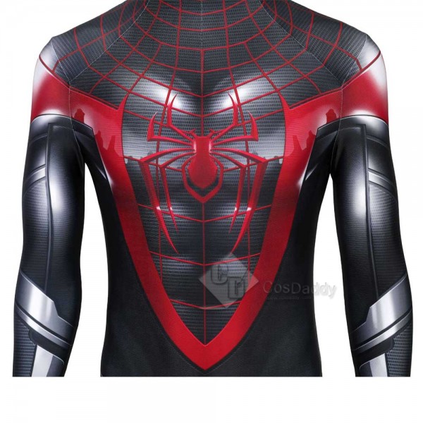 PS5 Spider-Man: Miles Morales Jumpsuit Bodysuit Cosplay Costume