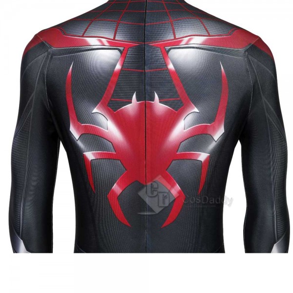 PS5 Spider-Man: Miles Morales Jumpsuit Bodysuit Cosplay Costume