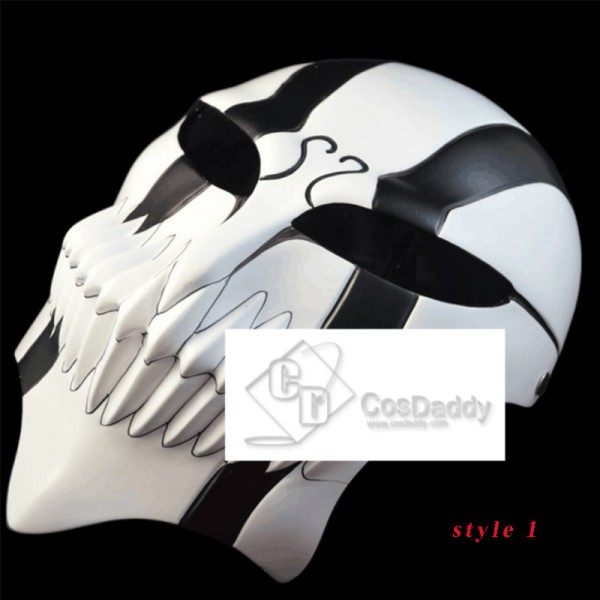 Bleach Ichigo Black Hollow Mask Anime Cosplay Helmet Halloween Prop