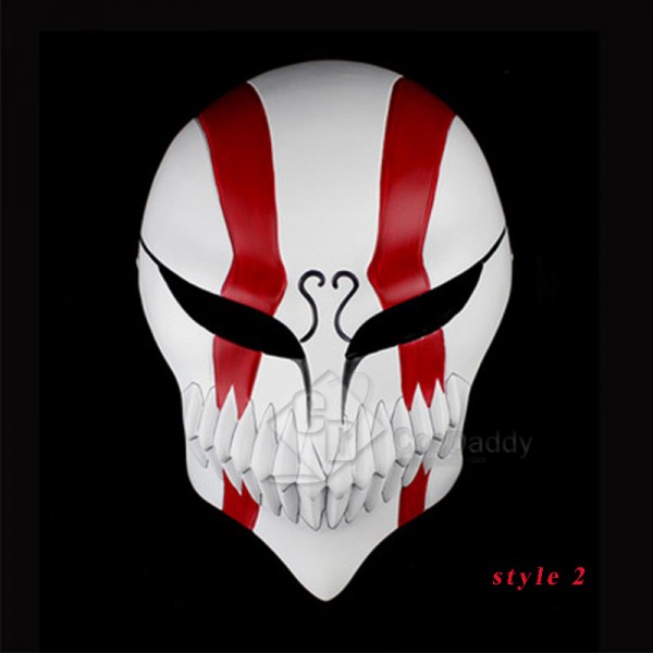 Bleach Ichigo Black Hollow Mask Anime Cosplay Helmet Halloween Prop