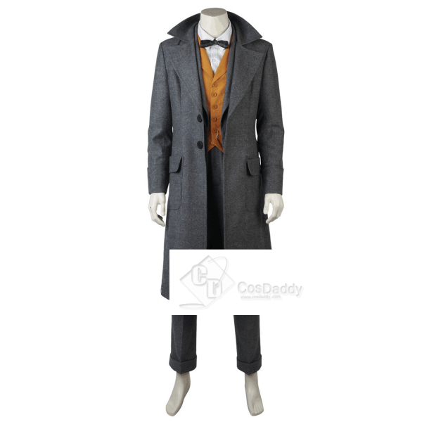 Fantastic Beasts The Crimes of Grindelwald Newt Scamander Coat Cosplay Costume 