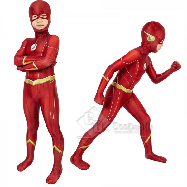 The Flash Season 6 Barry Allen Cosplay Costume Bod...