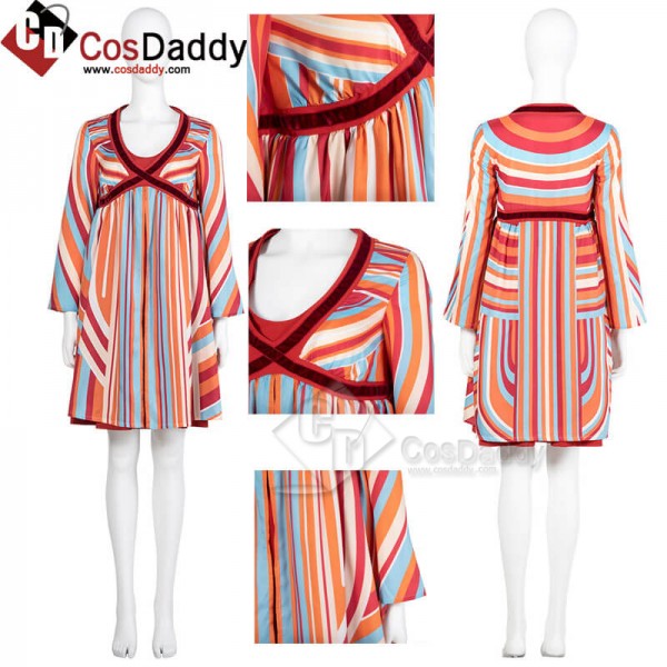 WandaVision 2021 Wanda Pregnant Dress Halloween Co...