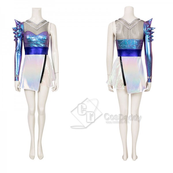 League of Legends LOL 10 KDA Ahri Cosplay Costume Playing Song Cosplay Suit