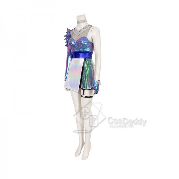 League of Legends LOL 10 KDA Ahri Cosplay Costume Playing Song Cosplay Suit