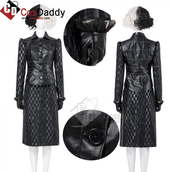 Cruella De Vil Movie Costumes Cruella Black Hallow...