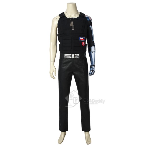CosDaddy Cyberpunk 2077 PS4 Johnny Silverhand Cosplay Costume