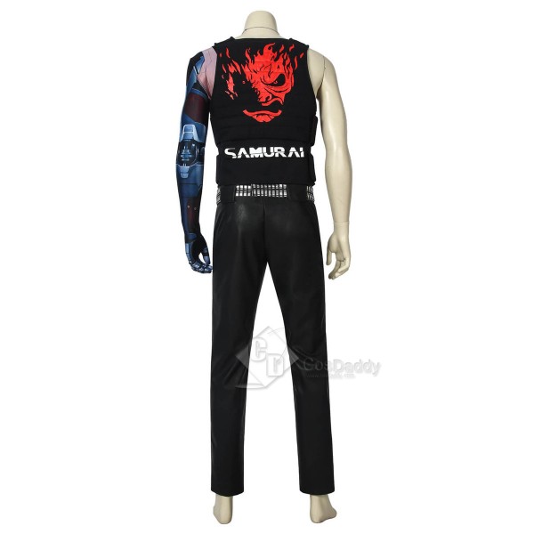 CosDaddy Cyberpunk 2077 PS4 Johnny Silverhand Cosplay Costume