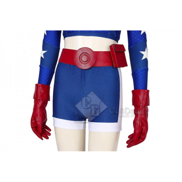 DC Stargirl Superhero Courtney Whitmore Cosplay Costume Women Halloween Outfit