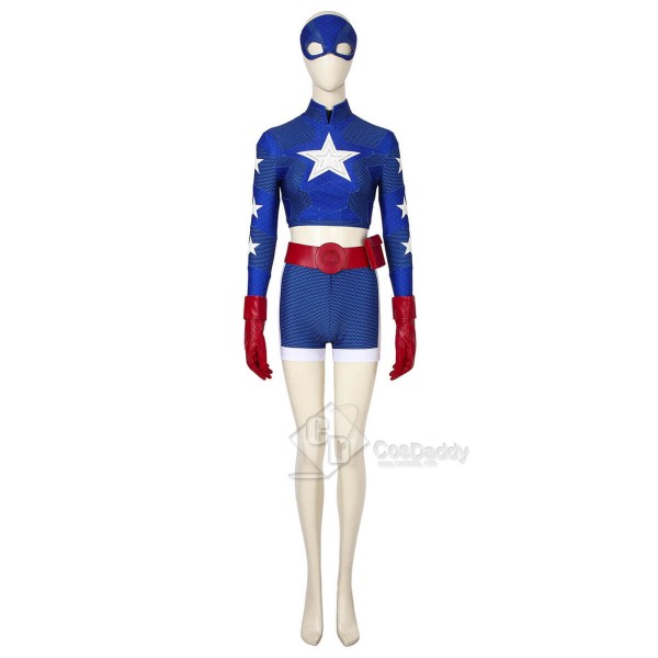 DC Stargirl Superhero Courtney Whitmore Cosplay Costume Women Halloween Outfit