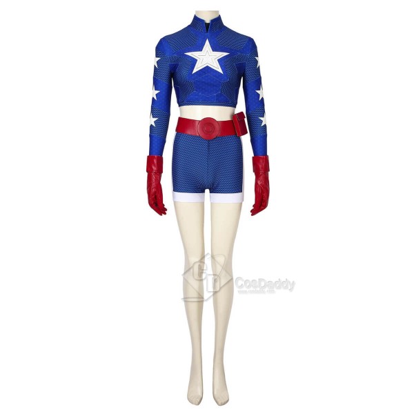 DC Stargirl Superhero Courtney Whitmore Cosplay Costume Women Halloween Outfit