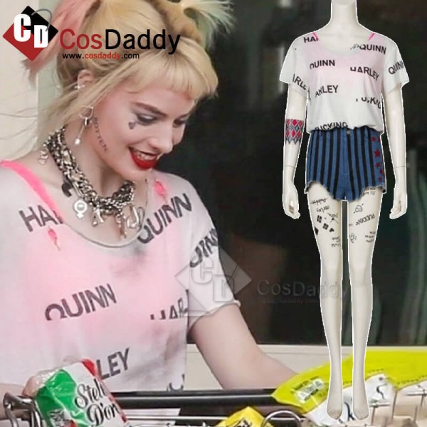 CosDaddy DC Birds of Prey 2020 Harley Quinn Cosplay Costume Guide