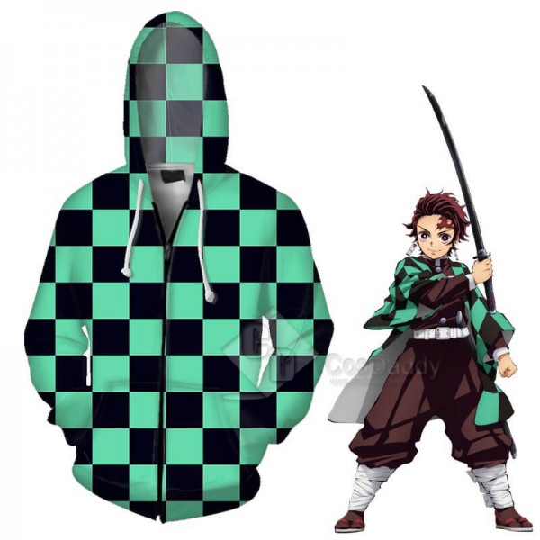 Demon Slayer‎ Kimetsu no Yaiba 3D Print Hoodie P...
