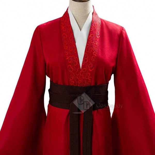 2020 Movie Mulan Costume Women Hanfu Cosplay Armor Props