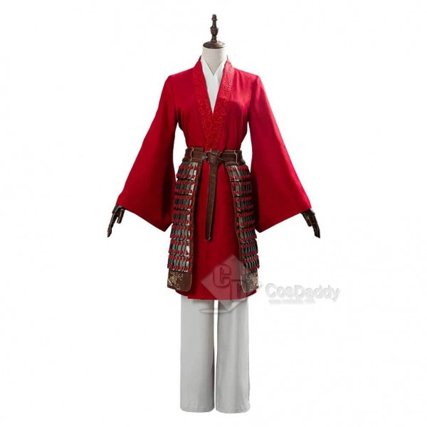 2020 Movie Mulan Costume Women Hanfu Cosplay Armor Props