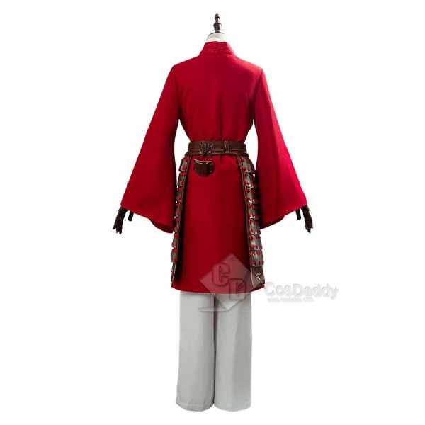 2020 Movie Mulan Costume Women Hanfu Cosplay Armor Props