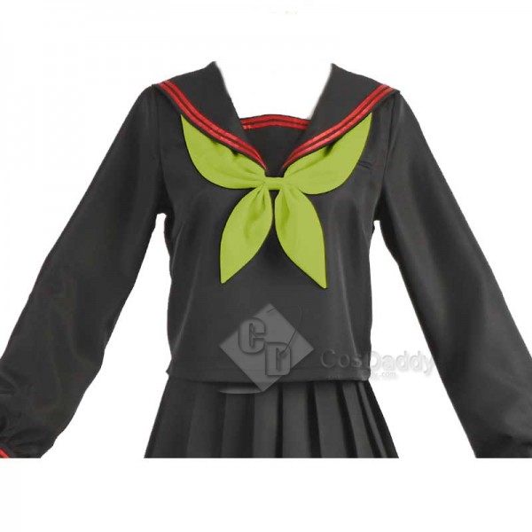 Demon Slayer Kimetsu No Yaiba Nezuko Kamado School Uniforms Dress Cosplay Costume