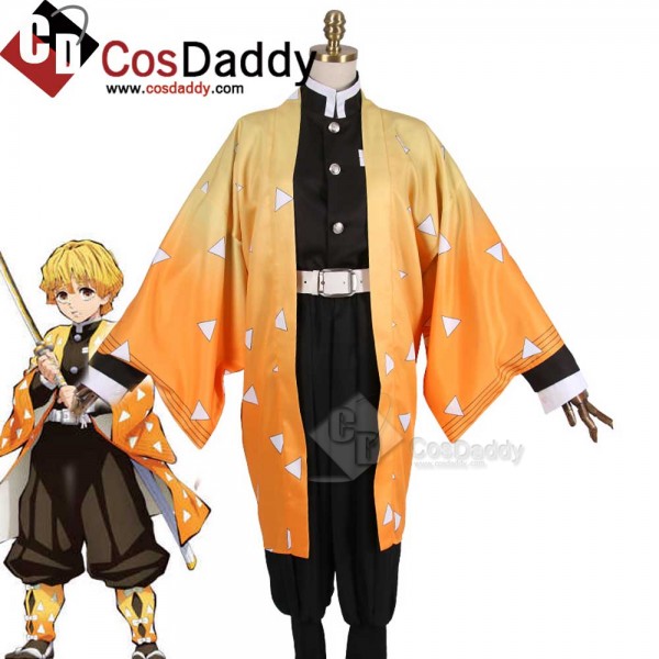 Anime Demon Slayer Kimetsu no Yaiba Agatsuma Zenit...