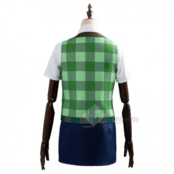 Game Animal Crossing: New Horizons Isabelle Cosplay Costume Outfits