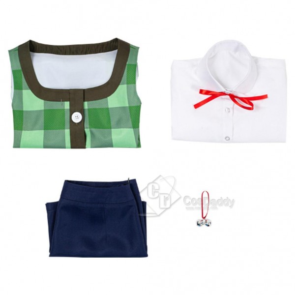 Game Animal Crossing: New Horizons Isabelle Cosplay Costume Outfits