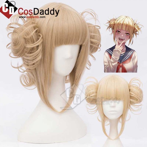 My Hero Academia Boku no Hero Akademia Himiko Toga Cosplay Wig(Two Color)