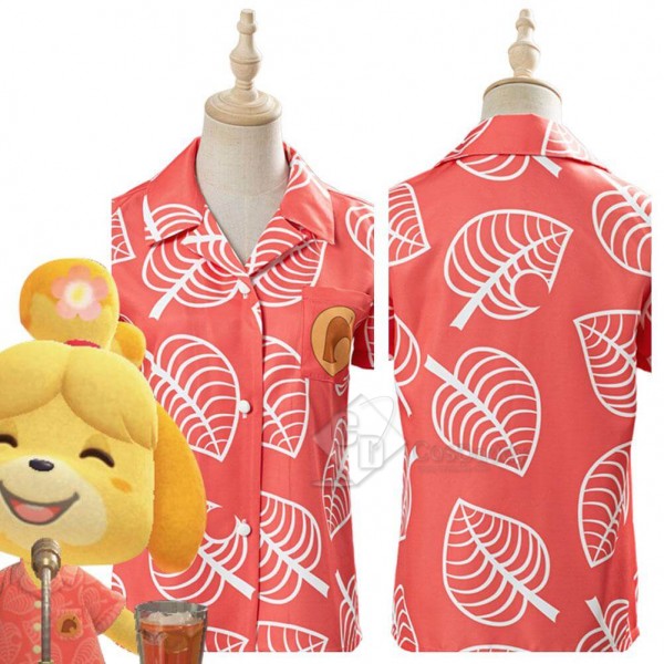 Animal Crossing: New Horizons Isabelle Shirt Cosplay Costume