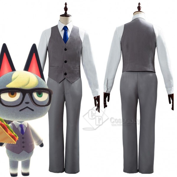 Animal Crossing New Horizons Jyakku Jack Raymond Suits Cosplay Costume